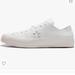 Converse Shoes | Converse One Star Prime Ox White Leather Unisex Sneakers *Nwob* | Color: White | Size: 12
