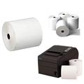 80 x 80mm x 12.7mm Thermal Paper Till Rolls Suitable for EPOS Epson, Star, Samsung, Bixolon, POS Terminals Pack of 20