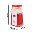 Nostalgia 8 Cooked Cups Hot Air Popcorn Popper in Red/White | 11.75 H x 7 W x 5.75 D in | Wayfair RHP310COKE