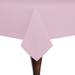 Ultimate Textile Solid Color Tablecloth 72.0 W x 108.0 D in grayPolyester in Light Pink | 72" x 108" | Wayfair 3PK2-72X108-125