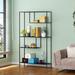 17 Stories Bookshelf Storage Organizer, White, Metal in Black | 70.08 H x 39.37 W x 13 D in | Wayfair 20CDFDF6670F45A0B8344E702E9717F2