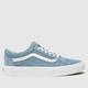 Vans old skool suede trainers in pale blue