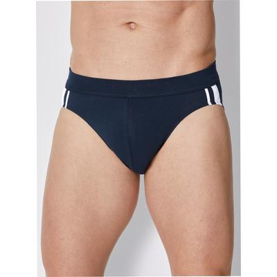 Slip SCHIESSER, Herren, Gr. 6, blau (marine), 95% Baumwolle, 5% Elasthan, Unterhosen Image