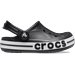 Crocs Black Kids' Bayaband Clog Shoes