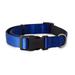 Blue Neoprene Padded Dog Collar, Large/X-Large
