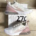 Nike Shoes | New Wmns Nike Air Max 270 Ess Summit White / Oxford Pink (Light Pink) | Color: Pink/White | Size: 8
