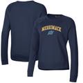 Women's Under Armour Navy Merrimack College Warriors All Day Pullover Sweatshirt