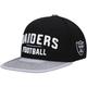 Preschool Black/Silver Las Vegas Raiders Lock Up Snapback Hat