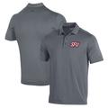 Men's Under Armour Gray Saint Francis Cougars Performance Polo