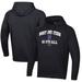 Men's Under Armour Black Northwestern Wildcats Softball All Day Arch Fleece Pullover Hoodie