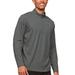 Men's Antigua Heathered Charcoal Tennessee Titans Epic Quarter-Zip Pullover Top