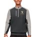 Men's Antigua Charcoal Los Angeles Rams Team Quarter-Zip Pullover Top