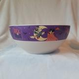 Disney Holiday | Disney Mickey And Minnie Mouse Halloween Bowl Large | Color: Cream/Purple | Size: Os