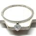 Michael Kors Jewelry | Michael Kors Cz Dangle Heart, Steel Bangle Bracelet | Color: Silver | Size: Os