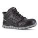 Reebok Sublite Cushion Work Shoe Athletic Waterproof Mid Cut - Men's Black/Grey 13 Medium 690774451704