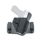 Texas 1836 Partner - 2 In 1 OWB / IWB Holster Left Hand Glock 19 With No Attachment Black TX-PART-311