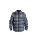 TOBE Outerwear Padre Overshirt - Mens Blue/Gray L 310722-502-005