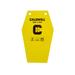 Caldwell AR-500 Steel Targets 10in Coffin Yellow 1116693