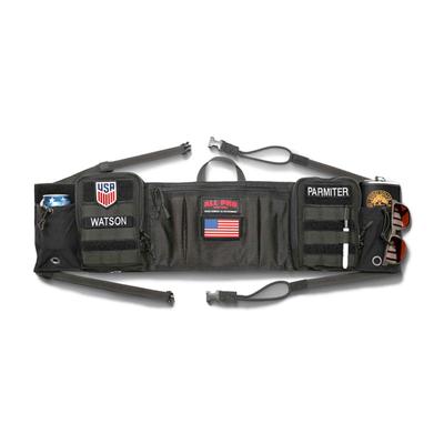 "All-Pro Tactical Golf Equipment Caddie Storage Assessory Kit Golf Cart Utility Panel Black"