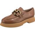 Högl Damen FRED Penny Loafer, Toffee, 42 EU X-Weit