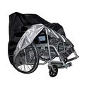 Outdoor Waterproof Manual Wheelchair Cover, Mobility Scooter Cover, Heavy Duty Manual Wheelchair Cover, Disability Storage Protection, Waterproof Protection, Dust Proof Cover, Outdoor Rain Cover