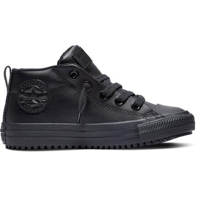 Sneaker CONVERSE "CHUCK TAYLOR ALL STAR COUNTER CLIMATE STREET BOOT" Gr. 35, schwarz Kinder Schuhe Bekleidung