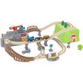 Spielzeug-Eisenbahn HAPE "Eisenbahn-Baukasten" Spielzeugfahrzeuge bunt Kinder Ab 3-5 Jahren