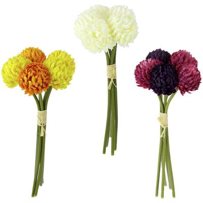 Blumenstrauß I.GE.A. "Chrysanthemen", bunt, L:10cm, Schnittblumen, Kunstblumen Image