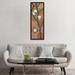 East Urban Home 'Cherry Blossoms Panel II' Vertical Graphic Art on Wrapped Canvas in Green/Red | 1.5 D in | Wayfair ESRN6334 41769095