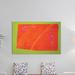 East Urban Home 'Two Fish' Painting Print on Wrapped Canvas in Green/Red/Yellow | 18 H x 26 W x 1.5 D in | Wayfair ESTN6058 40489451