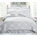 Red Barrel Studio® Kara_Kathy Ireland 10 Piece Bed In A Bag Set Polyester/Polyfill/Microfiber in White | Queen Comforter + 2 Queen Shams | Wayfair