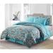 Canora Grey Chelsea_8 Pc Down Alternative Comforter Set Down/Microfiber in Blue/Green | Queen Comforter + 2 Queen Shams | Wayfair