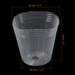 Plastic Plant Nursery Pots, 20 Pack Flower Starting Container, Clear