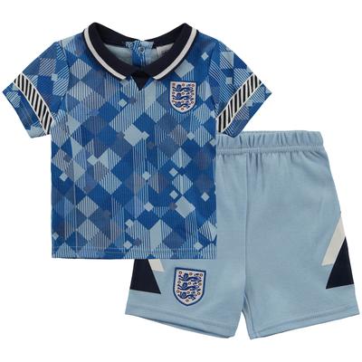 England 1990 Ausweichtrikot T & Shorts-Set – Baby Image