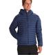 Marmot Herren Echo Featherless Hoody, Ultra-leichte isolierte Winterjacke, warme Outdoorjacke mit Kapuze, wasserabweisende Steppjacke, winddichte Funktionsjacke mit kleinem Packmaß, Arctic Navy, XXL