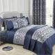 Eden Jacquard DUVet Set Navy