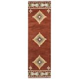 Alora Decor Ryder Brown, Tan, and Grey Hand-tufted Wool Rug