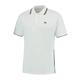 DUNLOP Herren CLUB POLO, Sport Tennis Polo Hemd T-Shirt, Weiß/Schwarz