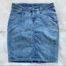 Levi's Skirts | Levi’s A-Line Pencil Jean Skirt Size 27/4 | Color: Blue | Size: 4