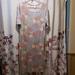 Lularoe Dresses | Lularoe Julia Floral Dress | Color: Gray/Pink | Size: Xl