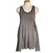 Free People Dresses | Free People Beach Metallic Glitter Babydoll Style Dress Size S | Color: Gray/Silver | Size: S