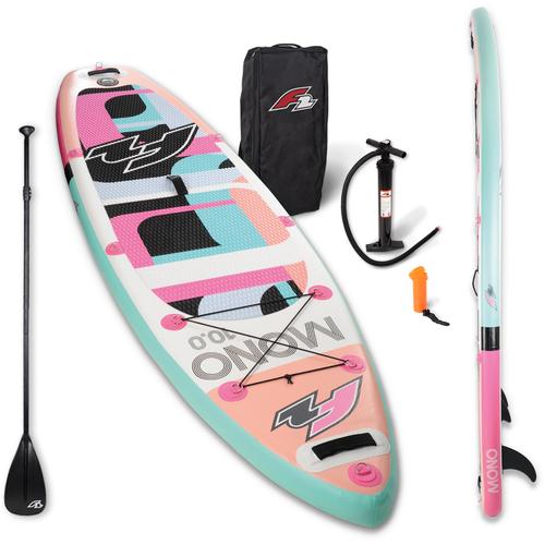 „Inflatable SUP-Board F2 „“F2 Mono Women““ Wassersportboards Gr. 10,5 320 cm, rosa Stand Up Paddle“