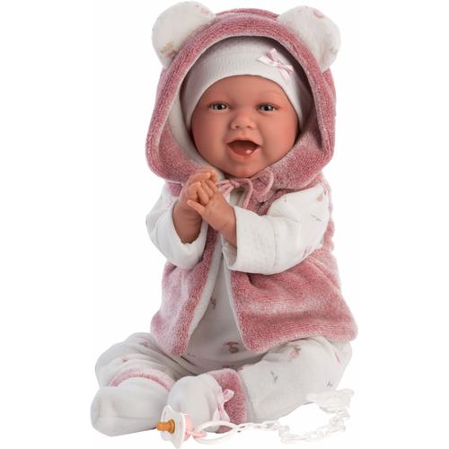 Babypuppe LLORENS ""Mimi, 42 cm"" Puppen rosa (rosa/weiß) Kinder Made in Europe