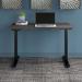 Huckins Height Adjustable Standing Desk Wood/Metal in Gray/Black Laurel Foundry Modern Farmhouse® | 48 H x 71.02 W x 29.37 D in | Wayfair