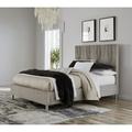 Modus Furniture Low Profile Platform Bed Wood in White | 55 H x 58 W x 75 D in | Wayfair 9DM8H5