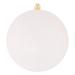 The Holiday Aisle® 8" (200mm) Commercial Grade Shatterproof Plastic Ball Ornament Plastic in White | 12 H x 8 W x 8 D in | Wayfair