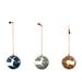 The Holiday Aisle® Ball Ornament in Blue/Gray/Orange | 3 H x 3 W x 3 D in | Wayfair A6F9B425C6914D4B8642DA653CD80608
