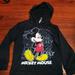 Disney Jackets & Coats | Disney Mickey Mouse Kid Black Hoodie Sz 6 | Color: Black/Red | Size: 6b