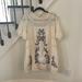 Free People Dresses | Free People White/Cream Dress With Blue And Maroon Embroidery. Size Xs | Color: Cream/White | Size: Xs