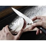 WÜSTHOF Classic IKON 3 1/2" Paring Knife Plastic/High Carbon Stainless Steel in Black/Gray | Wayfair 1040330409